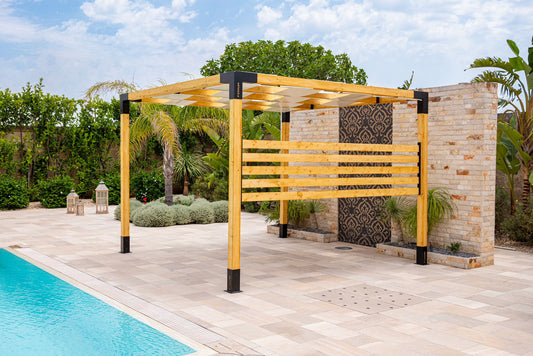 Kit staffe per pergola fai da te